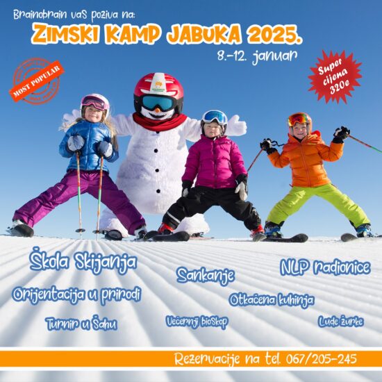 Ponuda za članove Promonte sindikata i TnCO Sindikata – zimski kamp za djecu